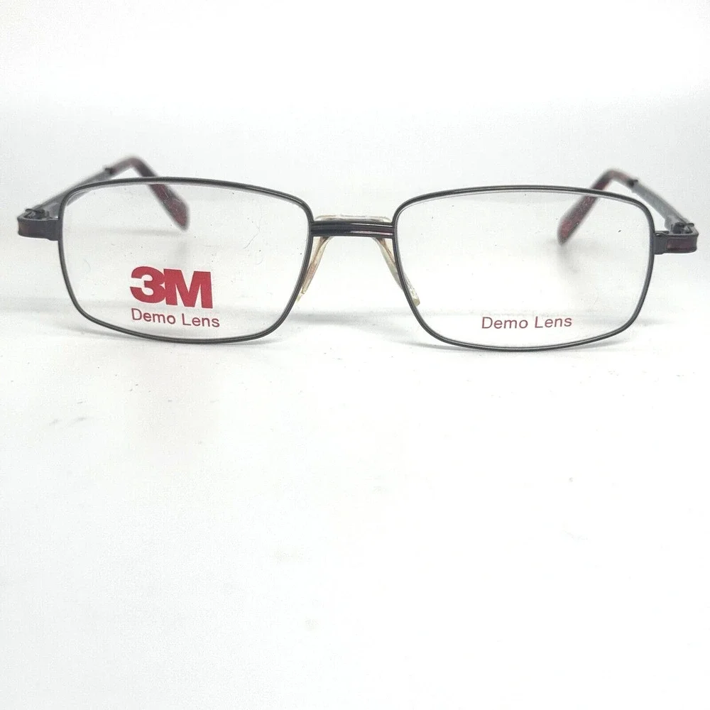 3M Classic 1 BROWN 50-15-130 Brown Metal Full‎ Rim Eyeglasses Frame H15673